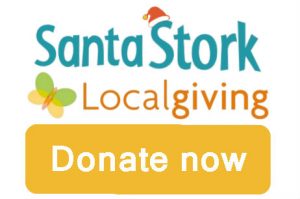 Donate now to our Santa Stork using our localgiving
