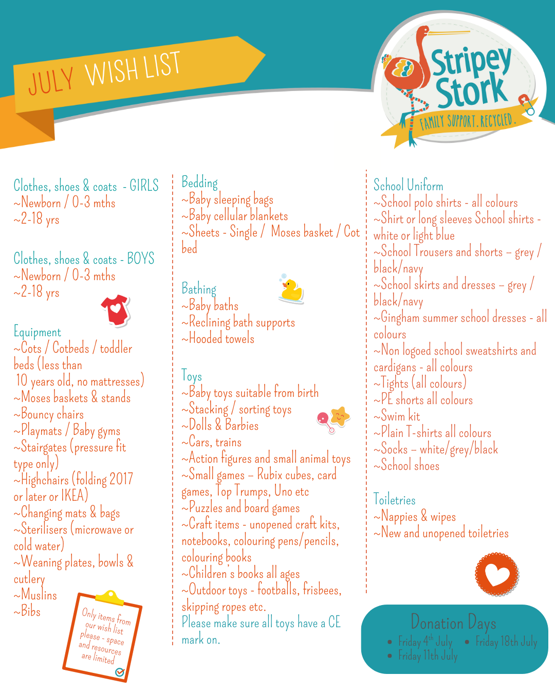 July Wish List