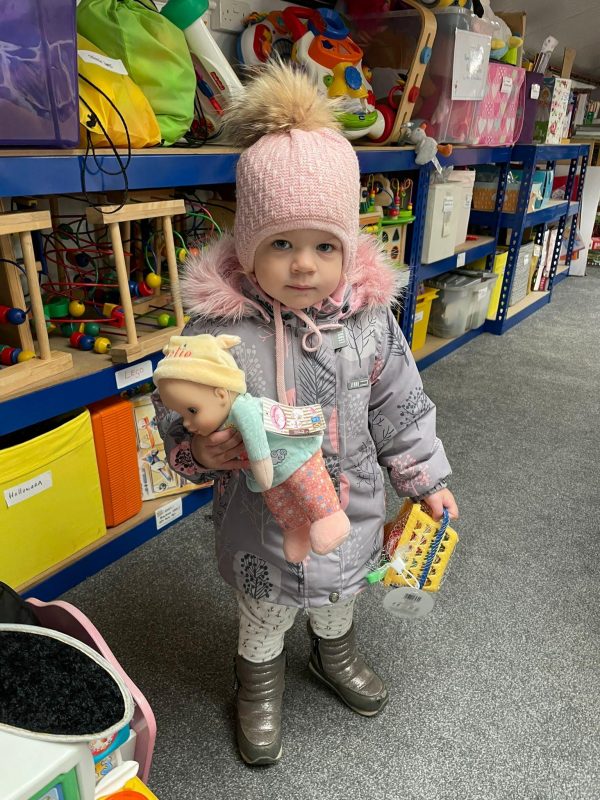 Veronika and her doll