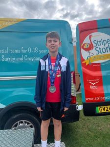 Thomas Hartigan one of the year 6 runners