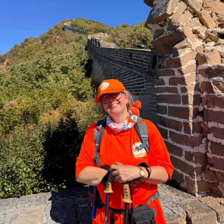Caroline Great Wall of China